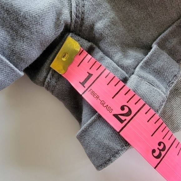 CLOCKHOUSE Grey Coastal Cowgirl Denim Jean Shorts Size L - Picture 6 of 14